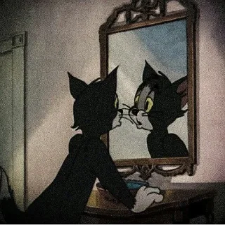 😒 emoji Tom and Jerry Telegram sticker 12 of 55