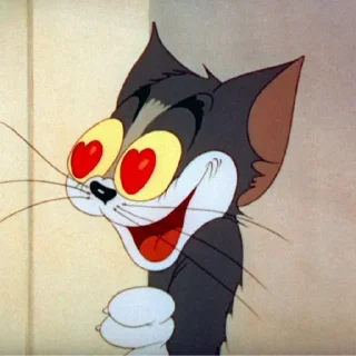 😍 emoji Tom and Jerry Telegram sticker 6 of 55