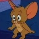 😐 emoji Tom and Jerry Telegram sticker 5 of 12