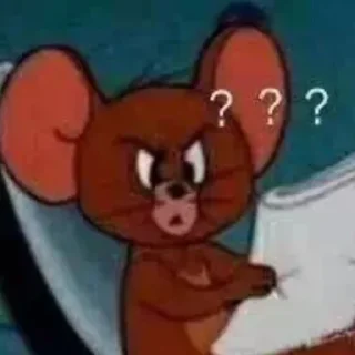 🤔 emoji Tom and Jerry Telegram sticker 20 of 55