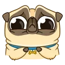 Sticker from Penny Pug