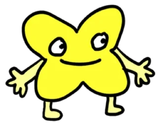 Sticker from x BFB/BFDI @sun_yo0