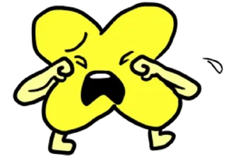 Sticker from x BFB/BFDI @sun_yo0