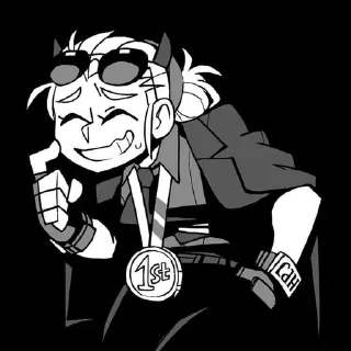 Sticker from Адские тяночки