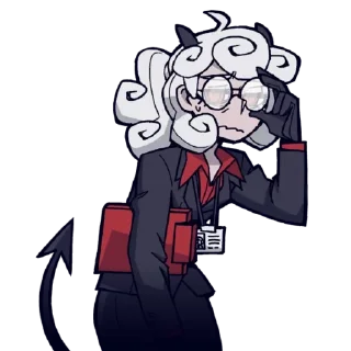 Sticker from Helltaker