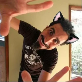 😺 emoji @stdbmrk system of a down Telegram sticker 24 of 28