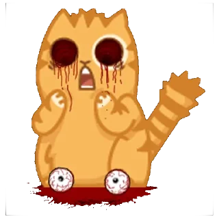 Sticker from @eis1hi ебаная котяра из вк