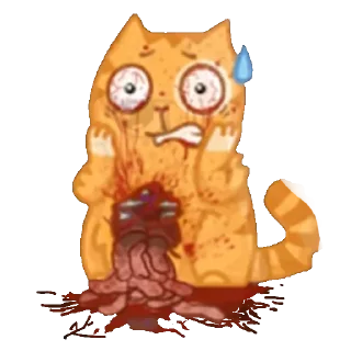 😱 emoji @eis1hi ебаная котяра из вк Telegram sticker 6 of 35