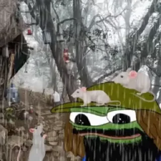 🐁 emoji pepe 🐸; @shitpostlidreron Telegram sticker 14 of 39