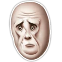 😒 emoji Rage Faces VK Telegram sticker 6 of 9