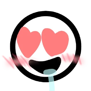 😍 emoji Sweet Telegram sticker 5 of 35