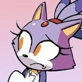 💜 emoji 💜blaze the cat|@XDpokoinik Telegram sticker 12 of 120