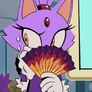 💜 emoji 💜blaze the cat|@XDpokoinik Telegram sticker 9 of 120