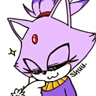 💜 emoji 💜blaze the cat|@XDpokoinik Telegram sticker 11 of 120