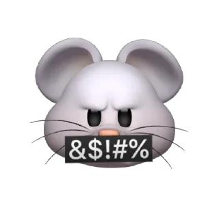 🤬 emoji крыса Telegram sticker 11 of 19