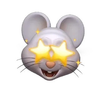 🤩 emoji крыса Telegram sticker 5 of 19