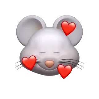 🥰 emoji крыса Telegram sticker 8 of 19
