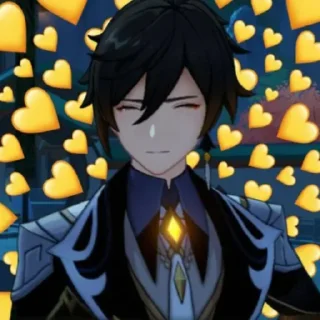 🥰 emoji Zhongli by @genshiin_impact Telegram sticker 5 of 30
