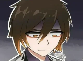 😣 emoji Zhongli by @genshiin_impact Telegram sticker 19 of 30