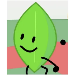 Sticker from BFB / Leafy (@emopix)