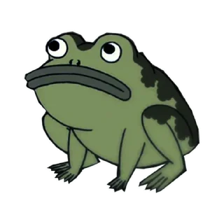 ☹️ emoji @animesticks :: По ту сторону изгороди Telegram sticker 20 of 59