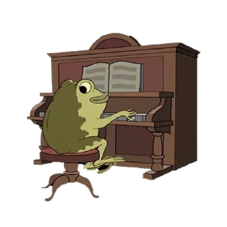 🤨 emoji @animesticks :: По ту сторону изгороди Telegram sticker 1 of 59
