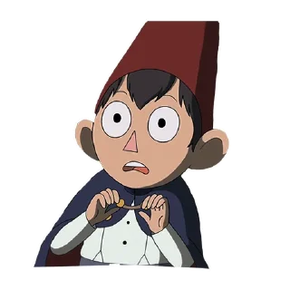 😳 emoji @animesticks :: По ту сторону изгороди Telegram sticker 8 of 59