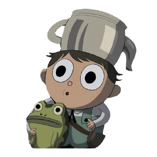 😳 emoji @animesticks :: По ту сторону изгороди Telegram sticker 7 of 59