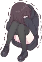 Sticker from Menhera-chan 2 ENG :: @line_stickers
