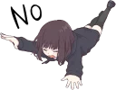 Sticker from Menhera-chan 2 ENG :: @line_stickers