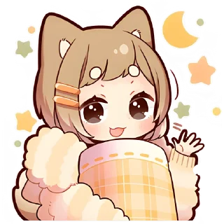 Sticker from Щенок Шиба @nyasticks