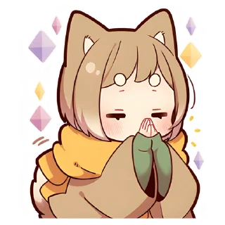 Sticker from Щенок Шиба @nyasticks