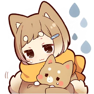 Sticker from Щенок Шиба @Nyasticks
