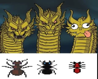 Sticker from Ant colony meme forests