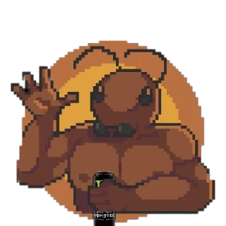 Sticker from Ant colony meme forests