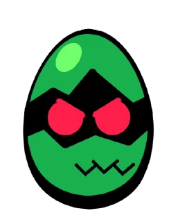 Sticker from Godzilla Egg @BrawlStarsStik