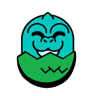 Sticker from Godzilla Egg @BrawlStarsStik
