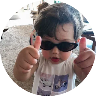 👍 emoji БоБрИхИ Telegram sticker 2 of 5