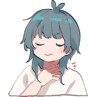 😎 emoji Медуза-тян @Nyasticks Telegram sticker 9 of 42