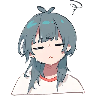 Sticker from Медуза-тян @Nyasticks