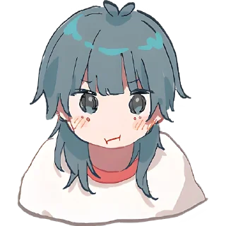 😤 emoji Медуза-тян @Nyasticks Telegram sticker 19 of 42