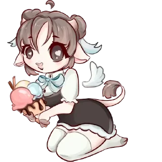 🍧 emoji 🎨 Default's Skins Telegram sticker 22 of 82
