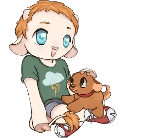 🐶 emoji 🎨 Default's Skins Telegram sticker 6 of 82
