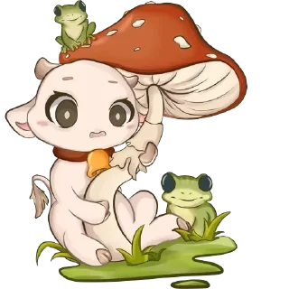 🍄 emoji 🎨 Default's Skins Telegram sticker 23 of 82