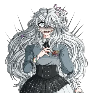 🫥 emoji Shirokuma Telegram sticker 9 of 26