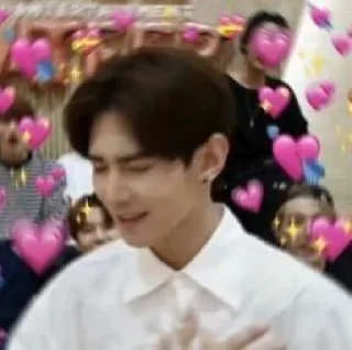 Sticker from ateez clown's