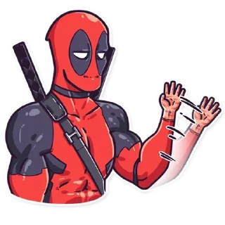 Sticker from Дедпул|@Styckery_UA|@Vergisticks
