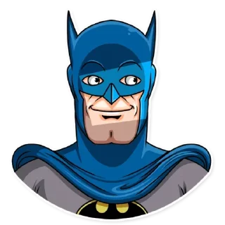 🌚 emoji Бетмен|@Stickery_UA|@Vergisticks Telegram sticker 12 of 35