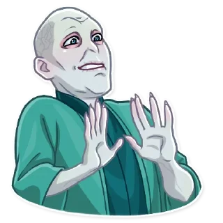 😅 emoji Волдеморт|@Stickery_UA|@Vergisticks Telegram sticker 23 of 30
