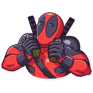 😊 emoji Дедпул|@Styckery_UA|@Vergisticks Telegram sticker 13 of 35